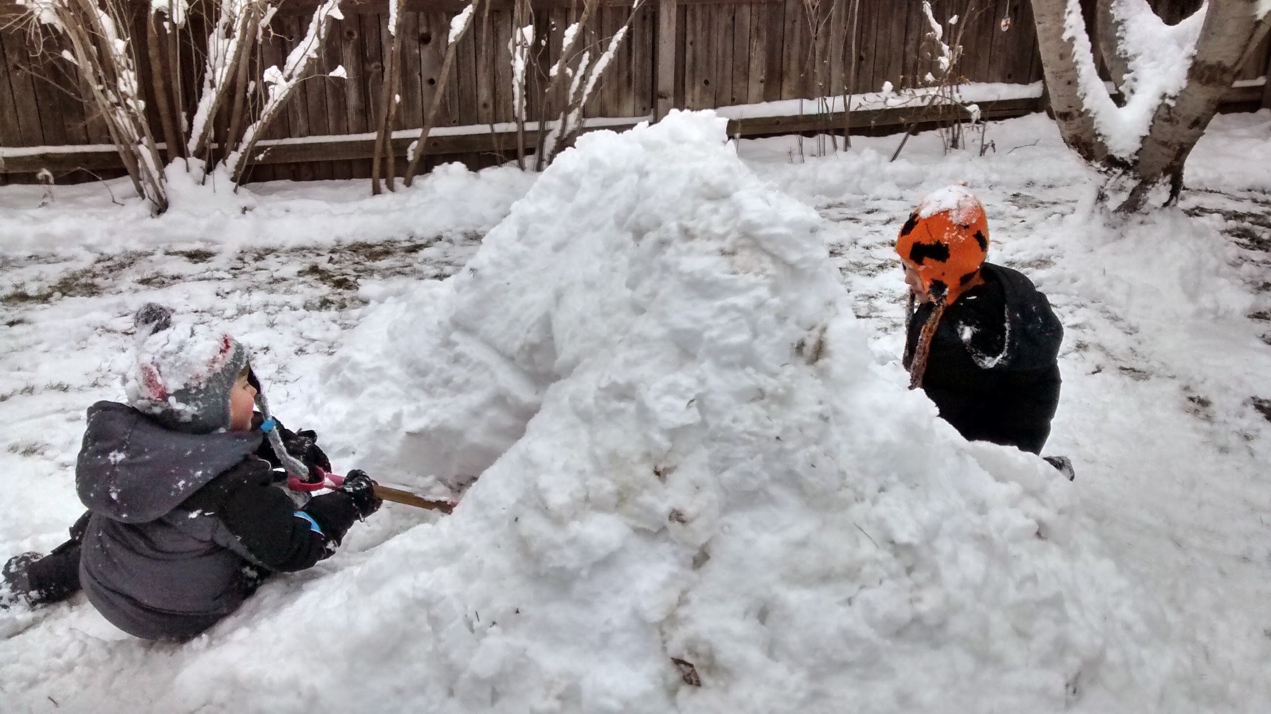 Number 54: Build a snow cave
