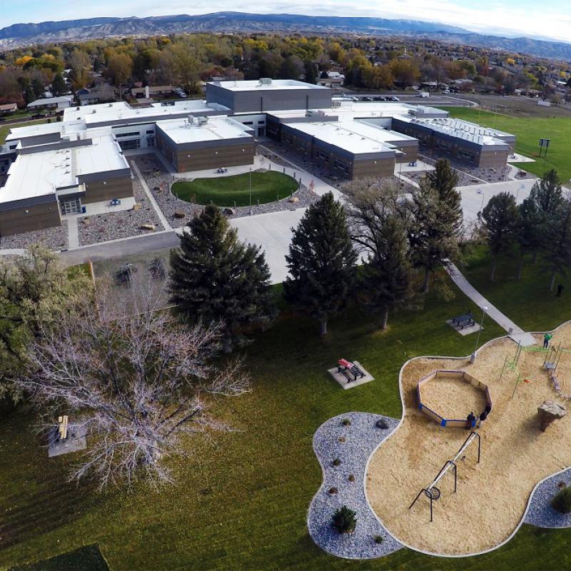 Photo of Columbine Middle School Yard