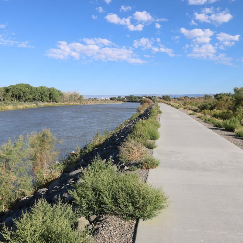 Photo of the Kokopelli Section of the Colorado Riverfront Trail