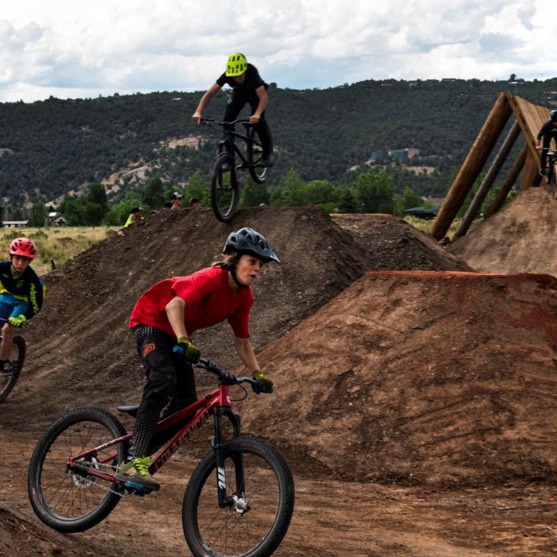 Crown Bike Park in El Jebel. Photo by Kelsey Brunner, courtesy of The Aspen Times.