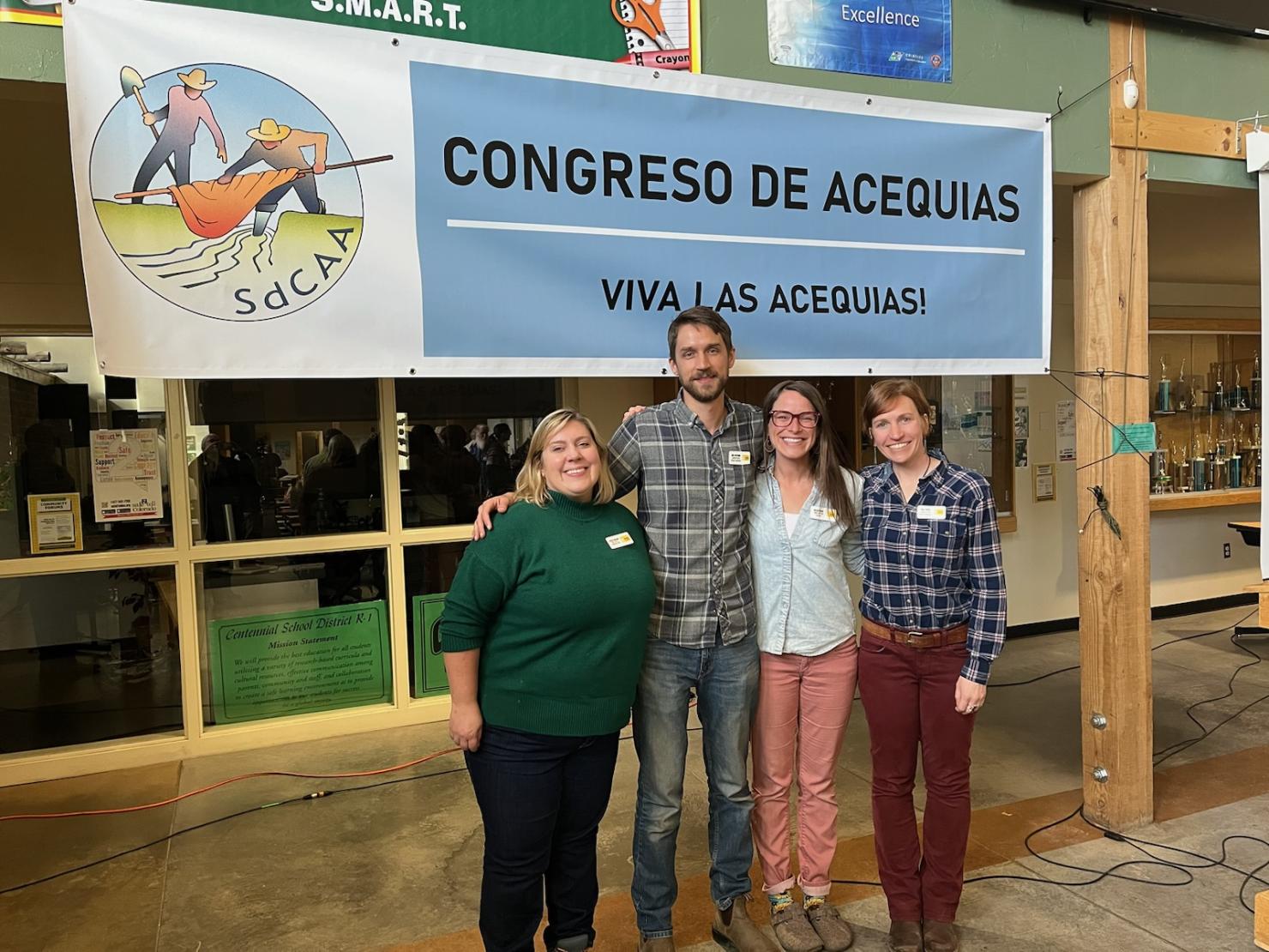 Colorado Open Lands Staff at Congreso De Acequias