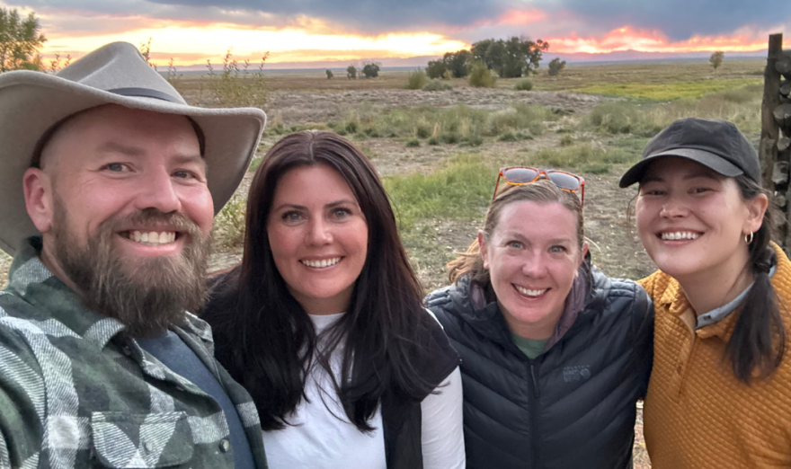 GOCO staff pose for a photo in Alamosa.