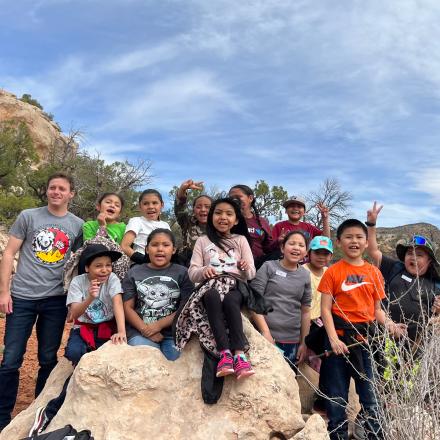 Generation Wild of the Ute Mountain Ute Tribe. Photo by Kwiyagat Community Academy. 